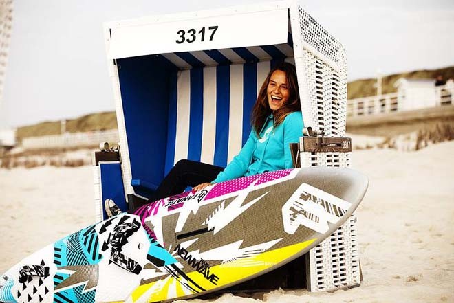 Eva Oude Ophuis chills out - PWA Reno World Cup Sylt Grand Slam 2011 © PWA World Tour http://www.pwaworldtour.com